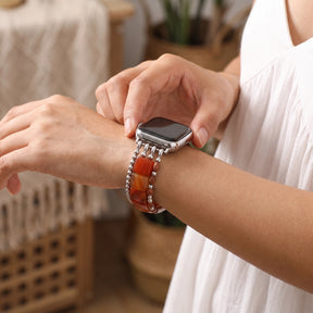 Correa elástica para Apple Watch en amatista Violet Hour