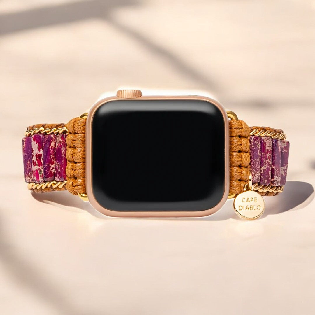 Correa Intensa Imperial Jasper para Apple Watch