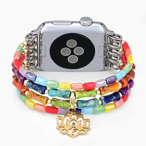 Correa elástica Apple Watch Lotus Chakra