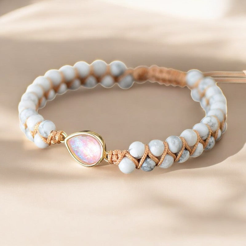 Pulsera de energía mágica de Howlita
