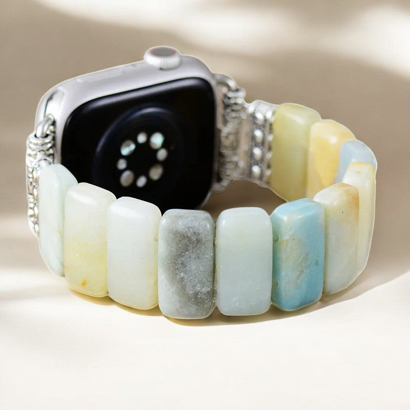 Correa elástica para Apple Watch Amazonita Grace