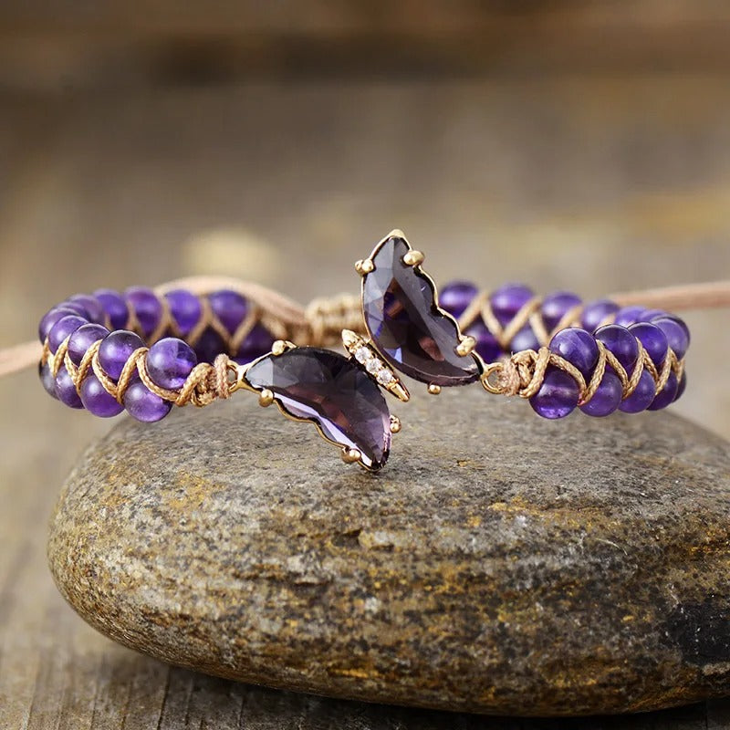 Pulsera de Cristal Alas Luminosas