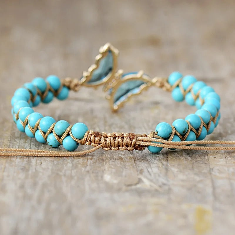 Pulsera de Cristal Alas Luminosas