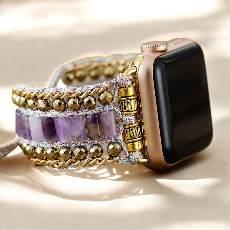 Correa Majestic Amethyst Apple Watch