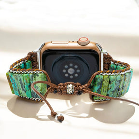Correa para Apple Watch de color turquesa africano para hombre