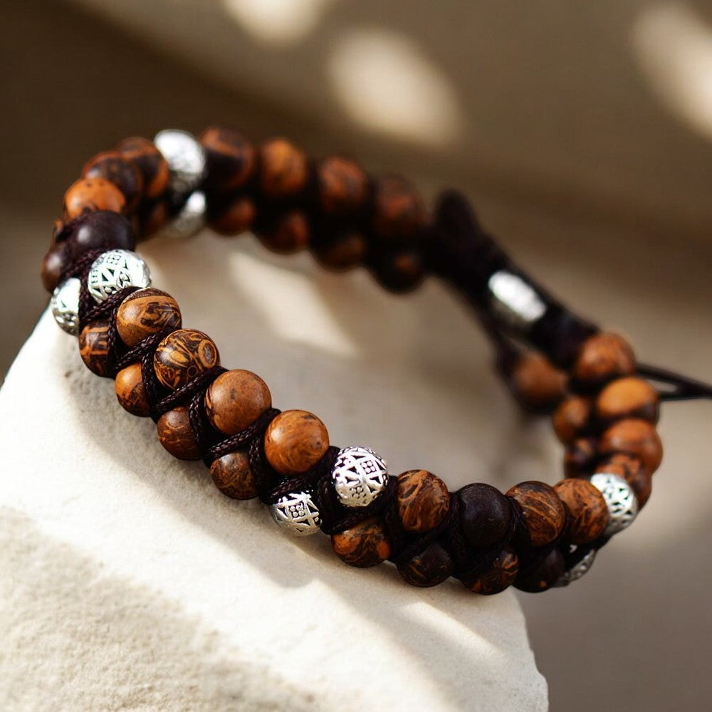 Pulsera Vintage de Jasper para Hombre