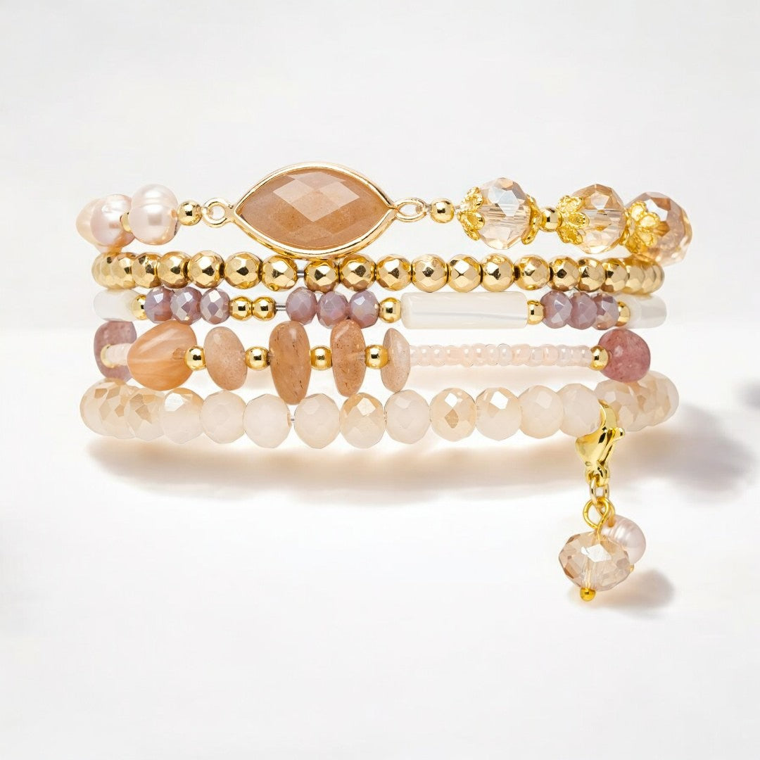 Correa Pearly Rosette Stretch para Apple Watch