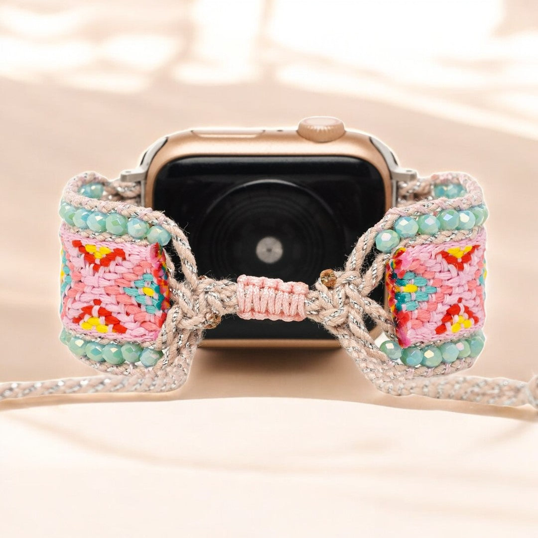 Correa para Apple Watch de limonada rosa