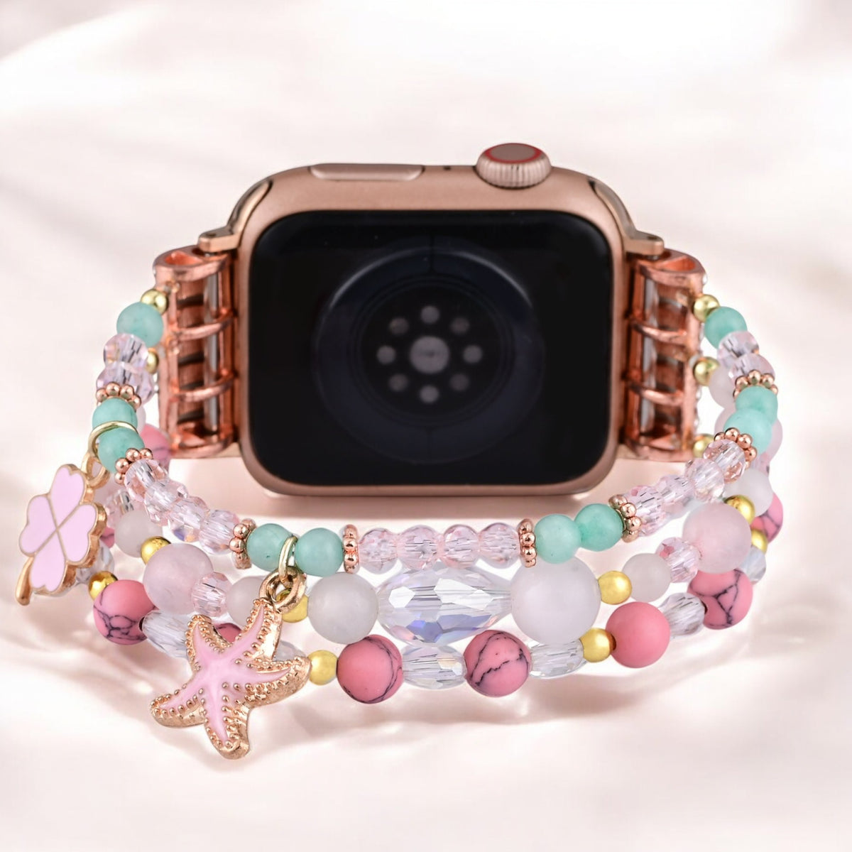 Correa elástica Apple Watch Pink Sands