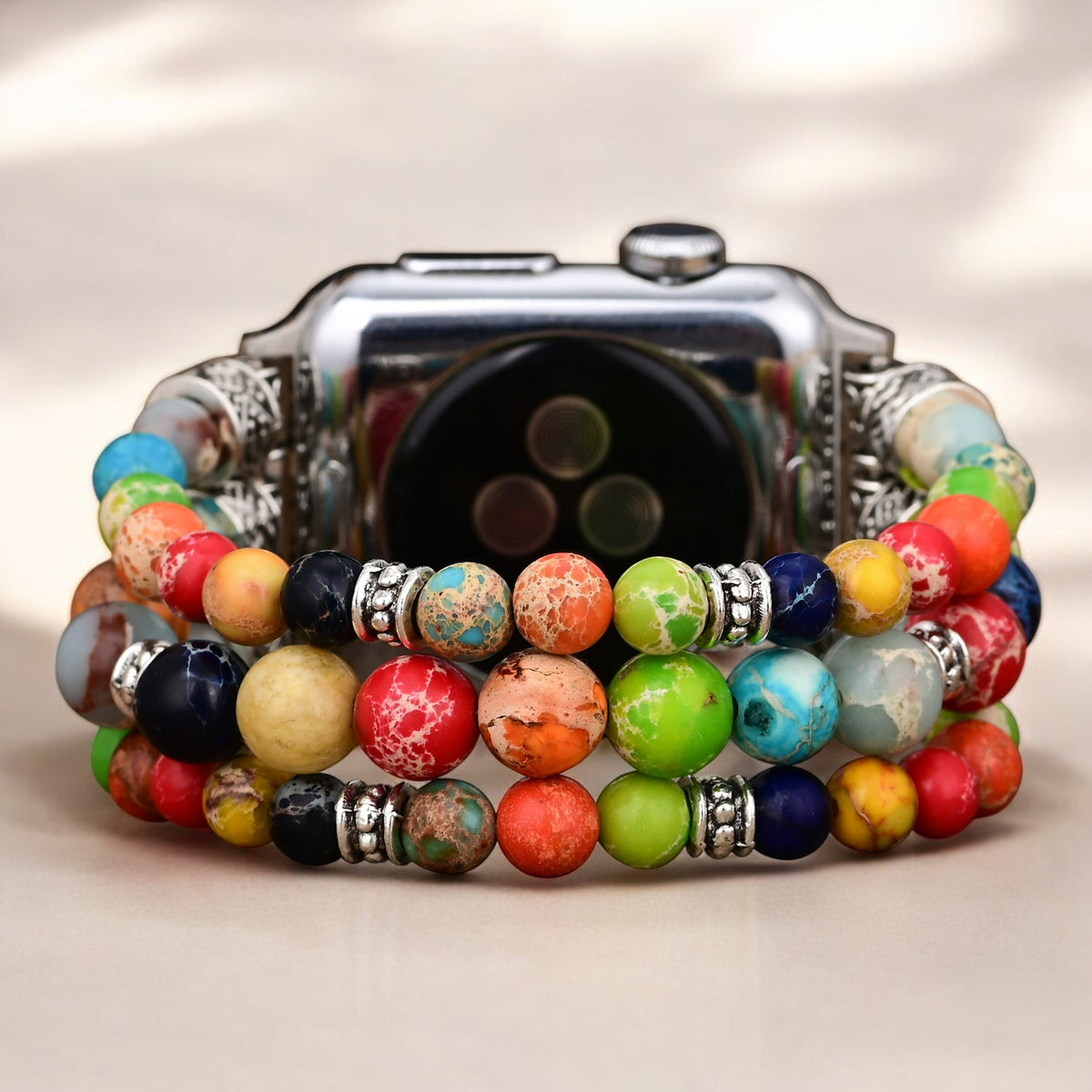 Correa Vibrante para Estiramiento de Chakra Apple Watch