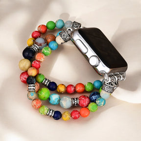 Correa Vibrante para Estiramiento de Chakra Apple Watch