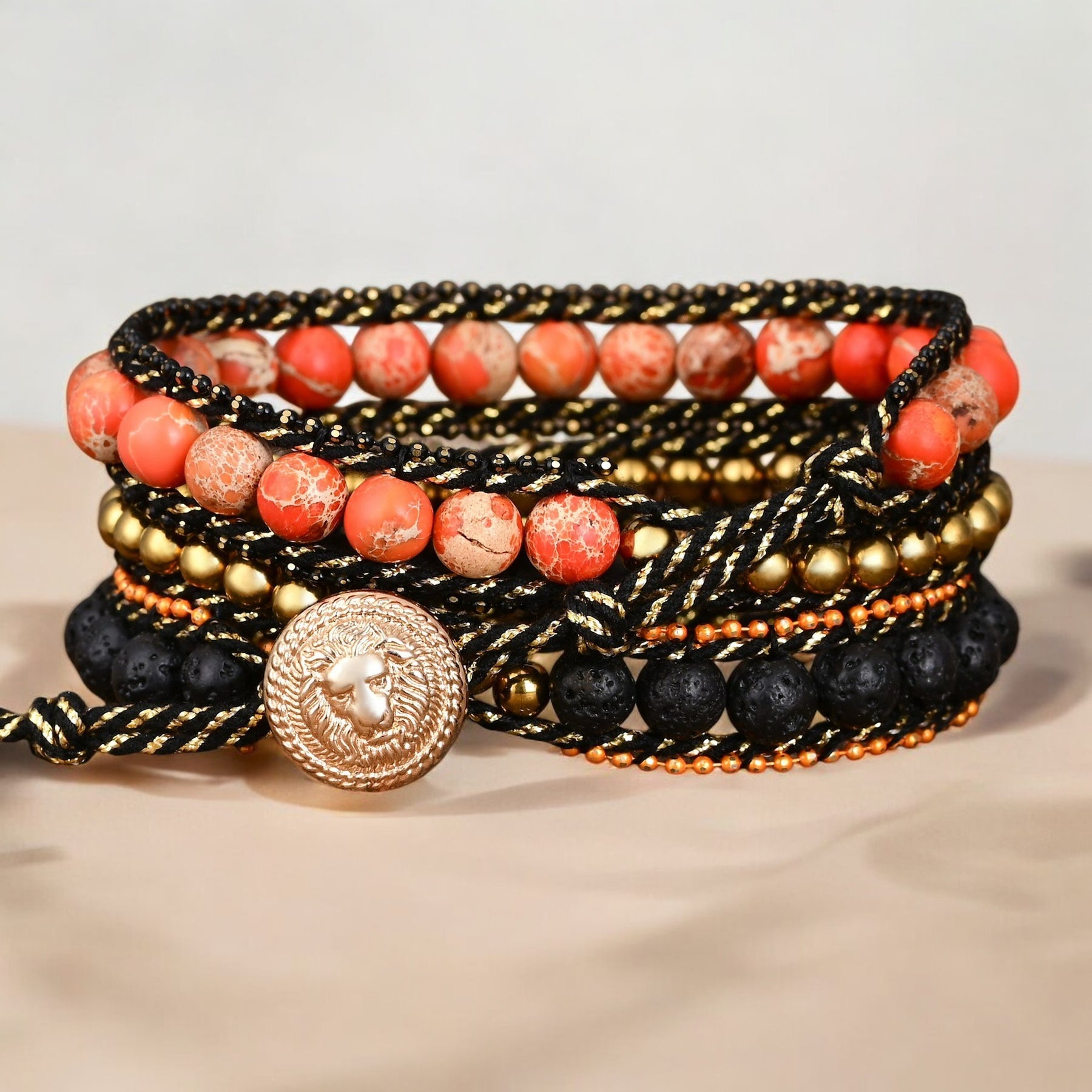 Pulsera envolvente de parche de calabaza malvada