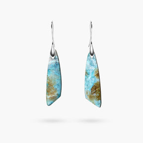 Heavenly Amazonite Hook Earrings - Cape Diablo