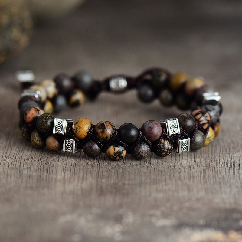 Men's Charming Jasper Bracelet - Cape Diablo