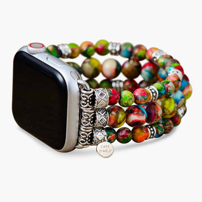 Correa Vineyard Jasper Stretch Apple Watch